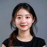 抖ying数据分析师陈晓薇，专业女性头像，简洁背景