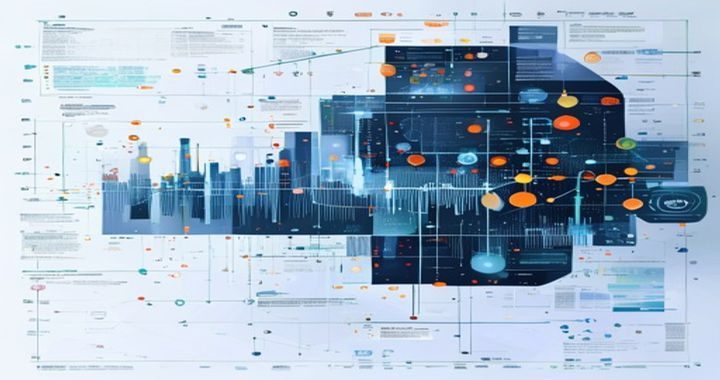抖ying2026年算法更新解析图，数据可视化图表展示流量分配逻辑，专业深色背景